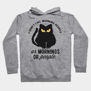 I dont like morning people Hoodie